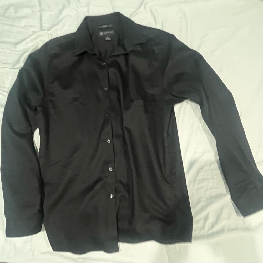 INC International Concepts Men's Black Lightweight Shirt Jacket